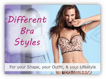 Different bra styles