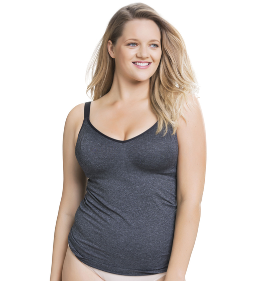 Sugar Candy Non-wired Singlet (Charcoal) by Cake