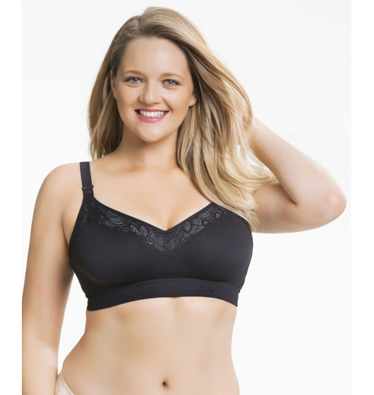 Sugar Candy Luxe Nursing bra (Black) by Cake