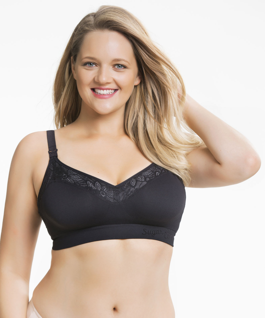  Luxe Nursing Bra (Black) by Cake