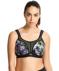 Panache Non-wired Sports Bra (Neon Reptile) by Panache