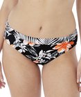 Port Maria Mid Rise Brief (Black) by Fantasie