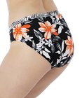 Port Maria Mid Rise Brief (Black) by Fantasie