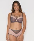 Victory Pin Up (Grey and Pink) by Curvy Kate