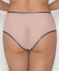 Victory Pin Up Short (Grey and Pink) by Curvy Kate
