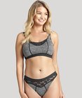 Freedom Non-wired Bralette (Charcoal) by Cleo