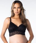 Heroine Nursing Bralette (Black) by Hotmilk