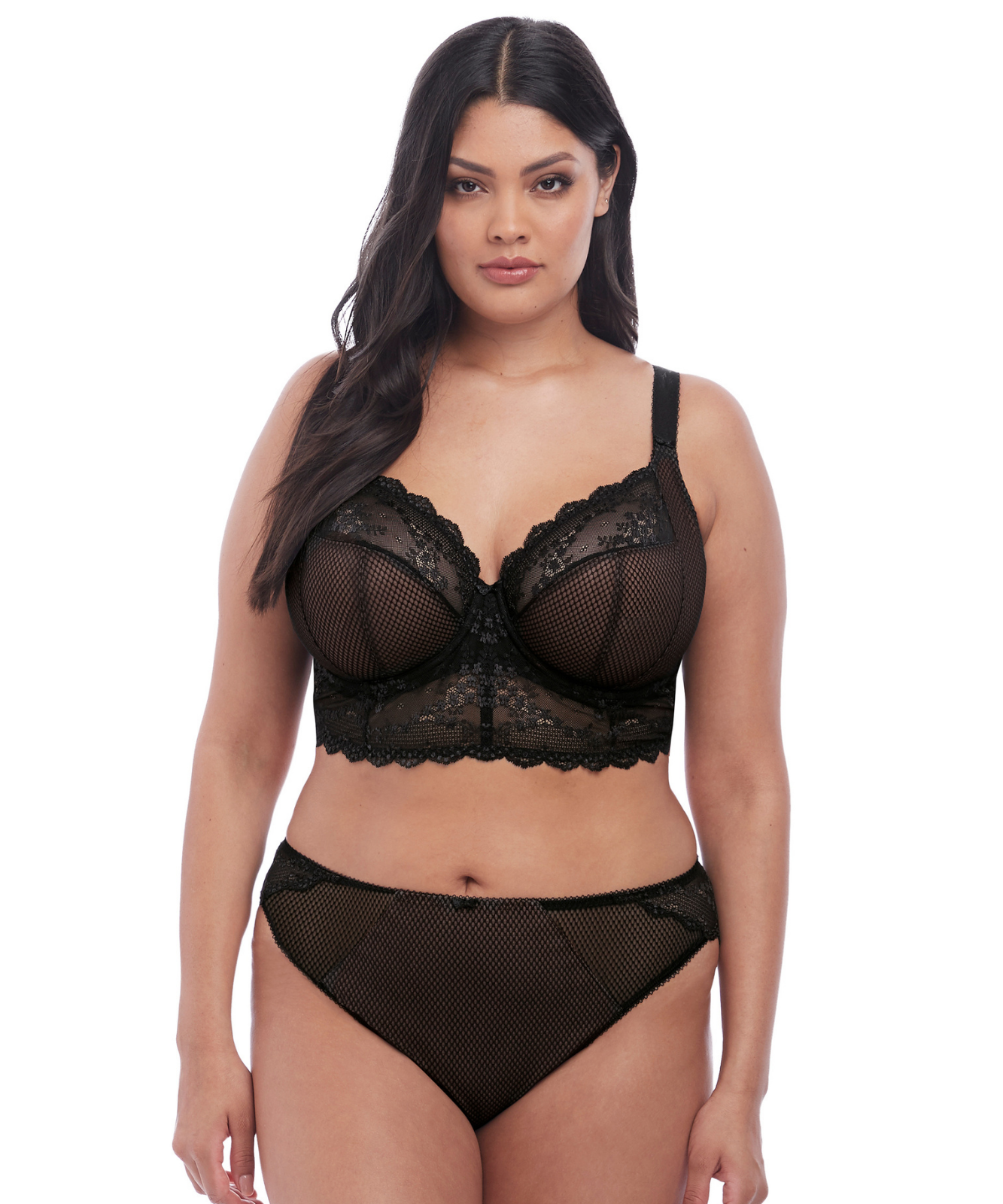 Charley Bralette (Black) by Elomi - Fabulous Sets