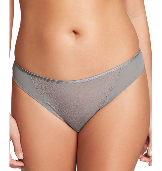 Sofia Dare Brazilian Brief (Frost Grey) by Cleo