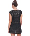 Sundance Crossover Dress (Black) by Freya