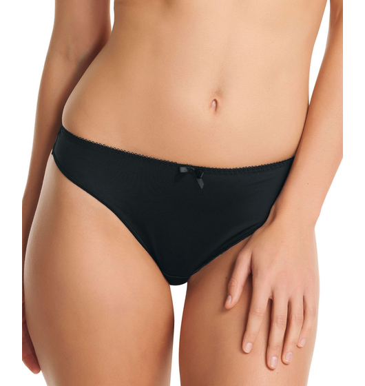 Deco Thong (Black) by Freya