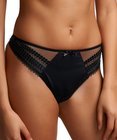 Rebecca Thong (Black) by Fantasie