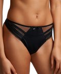 Rebecca Thong (Black) by Fantasie