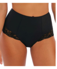 Reflect Hi Waist Brief (Black) by Fantasie 