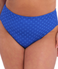 Bazaruto Mid Rise Bikini Brief (Sapphire) by Elomi