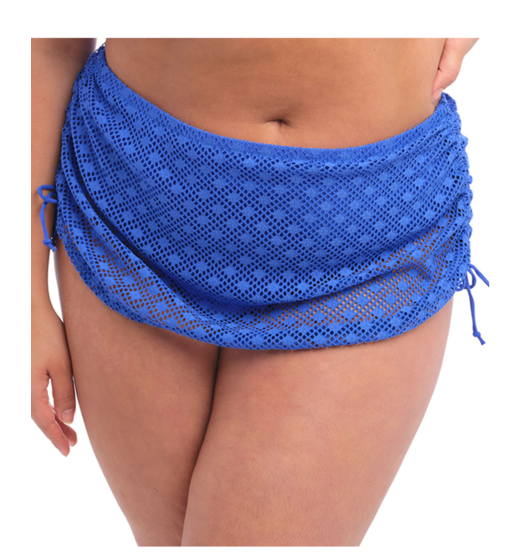 Bazaruto Adjustable Skirted Bikini Brief (Sapphire) by Elomi