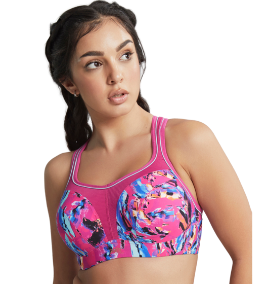 Panache Sports Bra (Abstract Orchid) by Panache