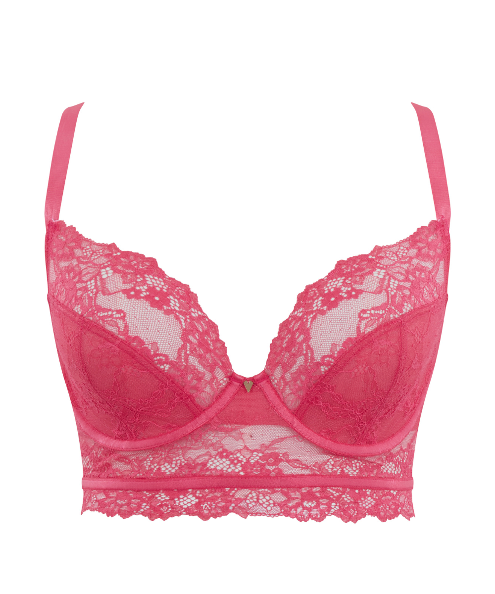 Selena Longline Bra (Paradise Pink) by Cleo - Fabulous Sets | Avokado ...