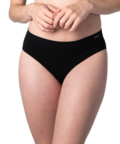 My Necessity Bikini Brief 2 Pk (Black & Frappe) by Hotmilk