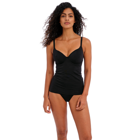 Jewel Cove Tankini (Black) by Freya