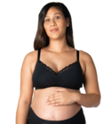 Serenity Multifit Nursing Bra (Black) by Hotmilk