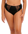 Namrah High Leg Brief (Jet) by Elomi