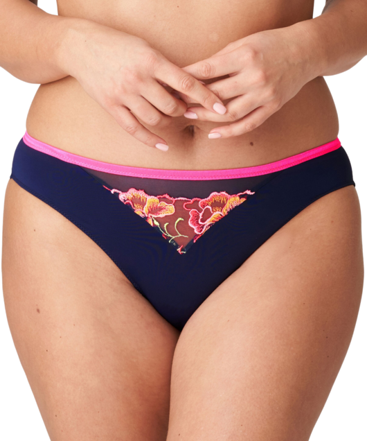 Devdaha Brief (Velvet Blue) by Primadonna