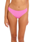 Jewel Cove Bikini Brief (Raspberry Stripe) by Freya