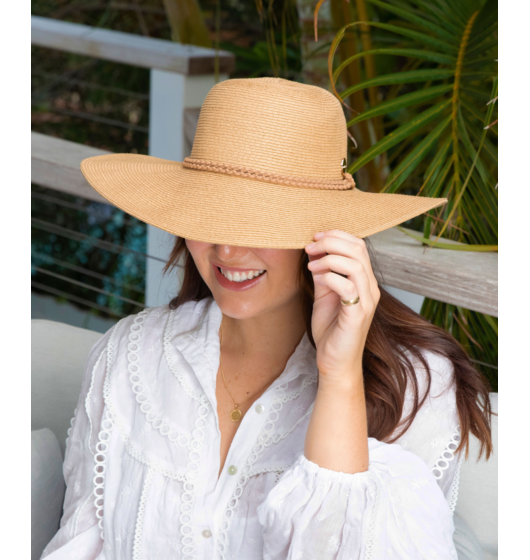 Sundaise Rochelle Wide Brim Hat