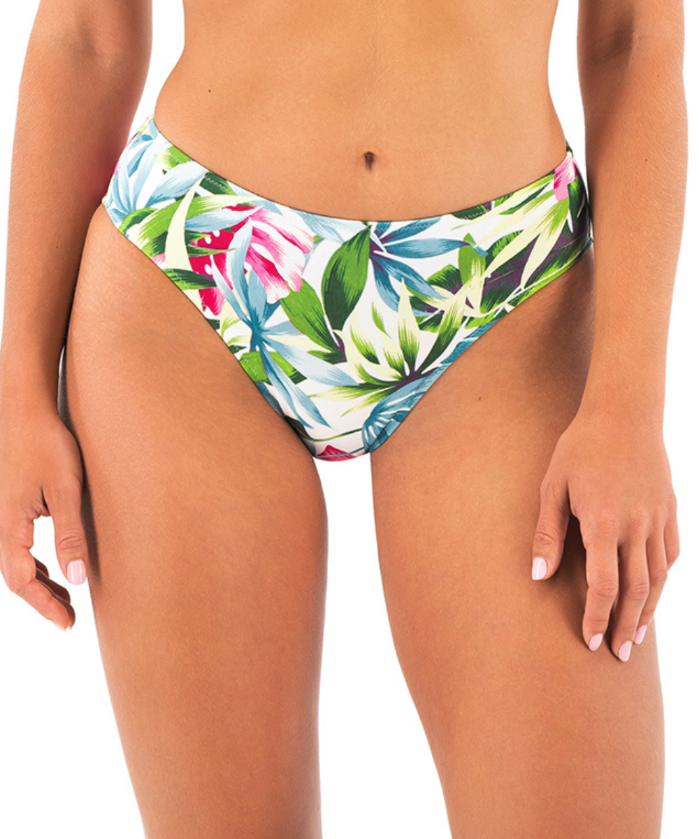 Langkawi Mid Rise Brief (White) by Fantasie Bikini Brief Pants
