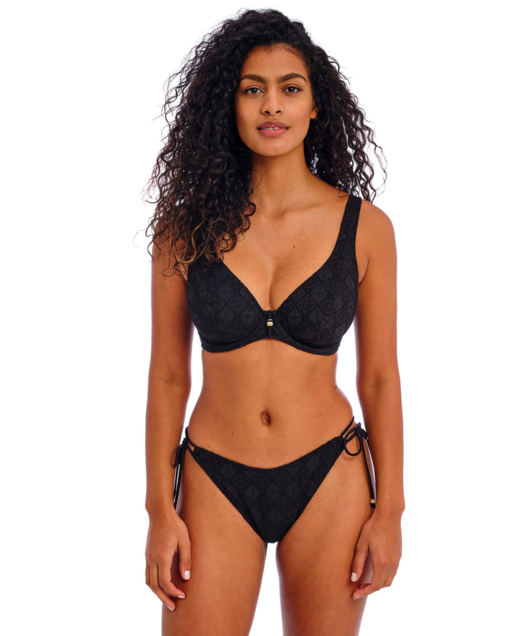 Nomad Nights Apex Bikini Top (Black) by Freya