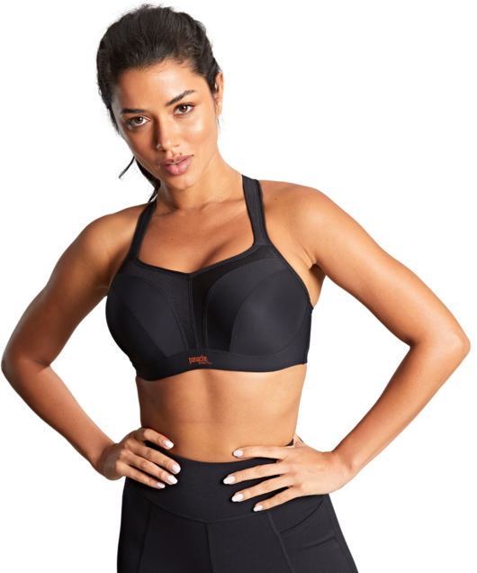Power Sports Bra (Black) by Panache