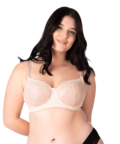 Temptation Flexiwire Nursing Bra (Powder) by Hotmilk