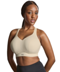 Endurance  Sports Bra (Chalk) by Panache