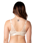 Warrior Plunge Nursing Bra (Ivory) by Hotmilk