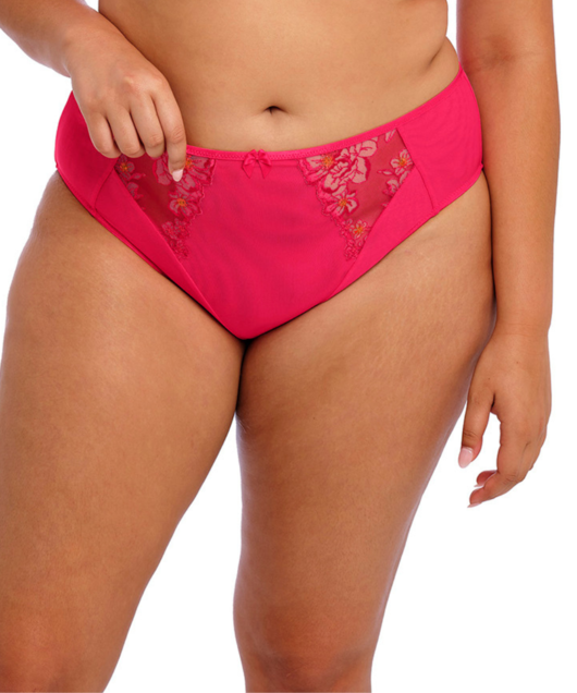 Teagan High Leg Brief (Azalea) by Elomi