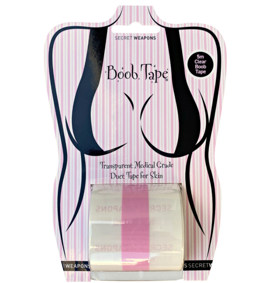 Secret Weapons Boob Tape Clear