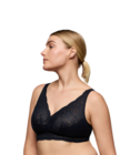 Salerno Non-Wired Bralette (Midnight) by Primadonna
