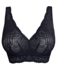 Salerno Non-Wired Bralette (Midnight) by Primadonna