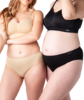 My Necessity Bikini Brief 2 Pk (Black & Frappe) by Hotmilk