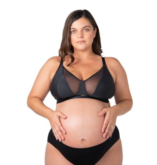 Flawless Nursing Bra (Black) by Hotmilk