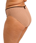 Teagan High Leg Brief (Cafe au Lait) by Elomi