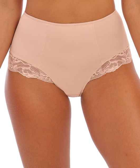 Reflect Hi Waist Brief (Black) by Fantasie
