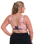 Everymove Wired Sports Bra (Blush) by Curvy Kate