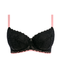 Offbeat Padded Half Cup (Black) by Freya