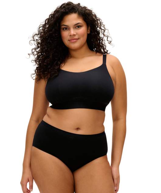 Downtime Non Wired (Black) by Elomi